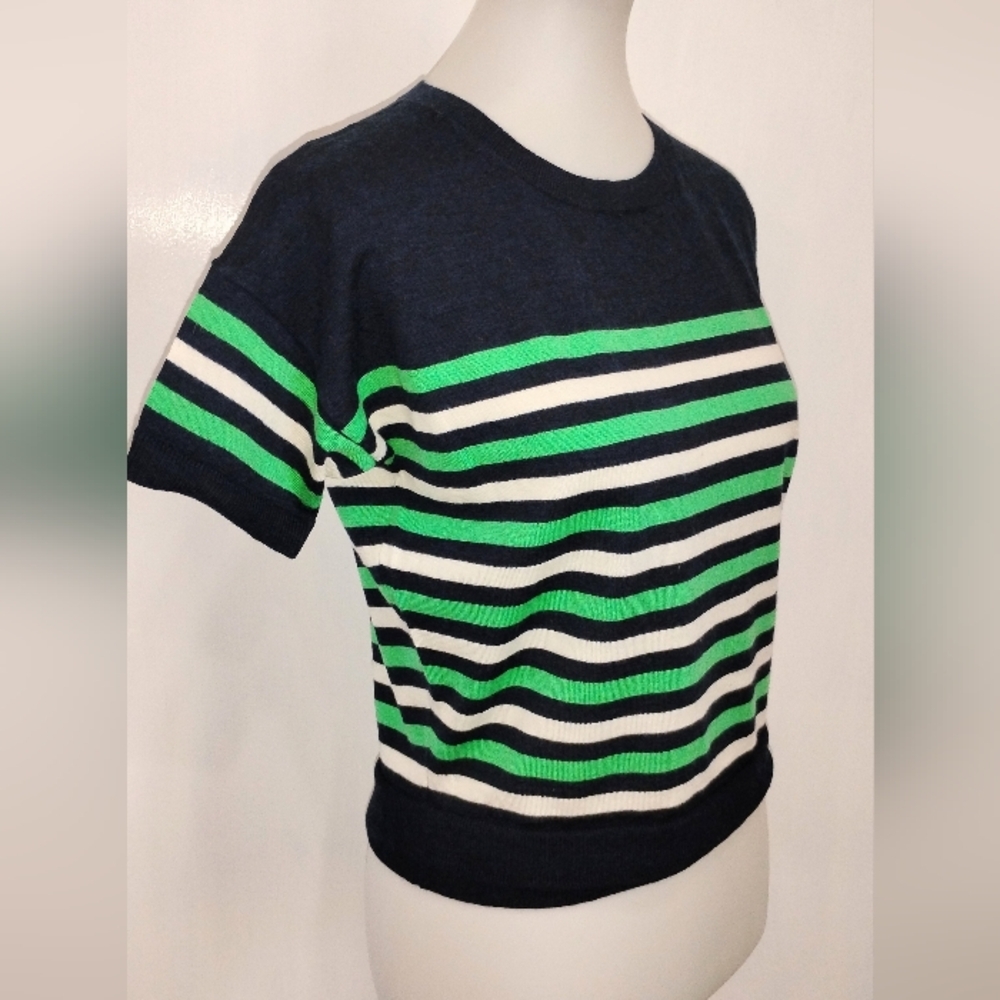 STRIPED MERINO WOOL BANANA REPUBLIC SWEATER